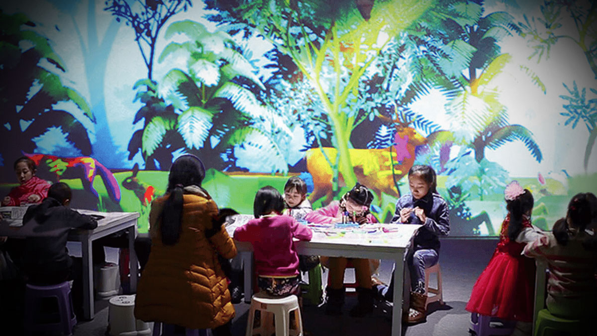 兒童互動(dòng)投影